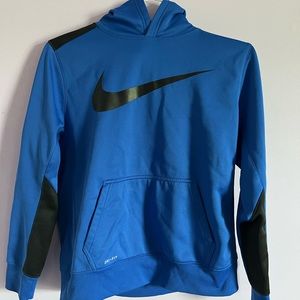 XL Dri-fit Nike Blue Hoodie